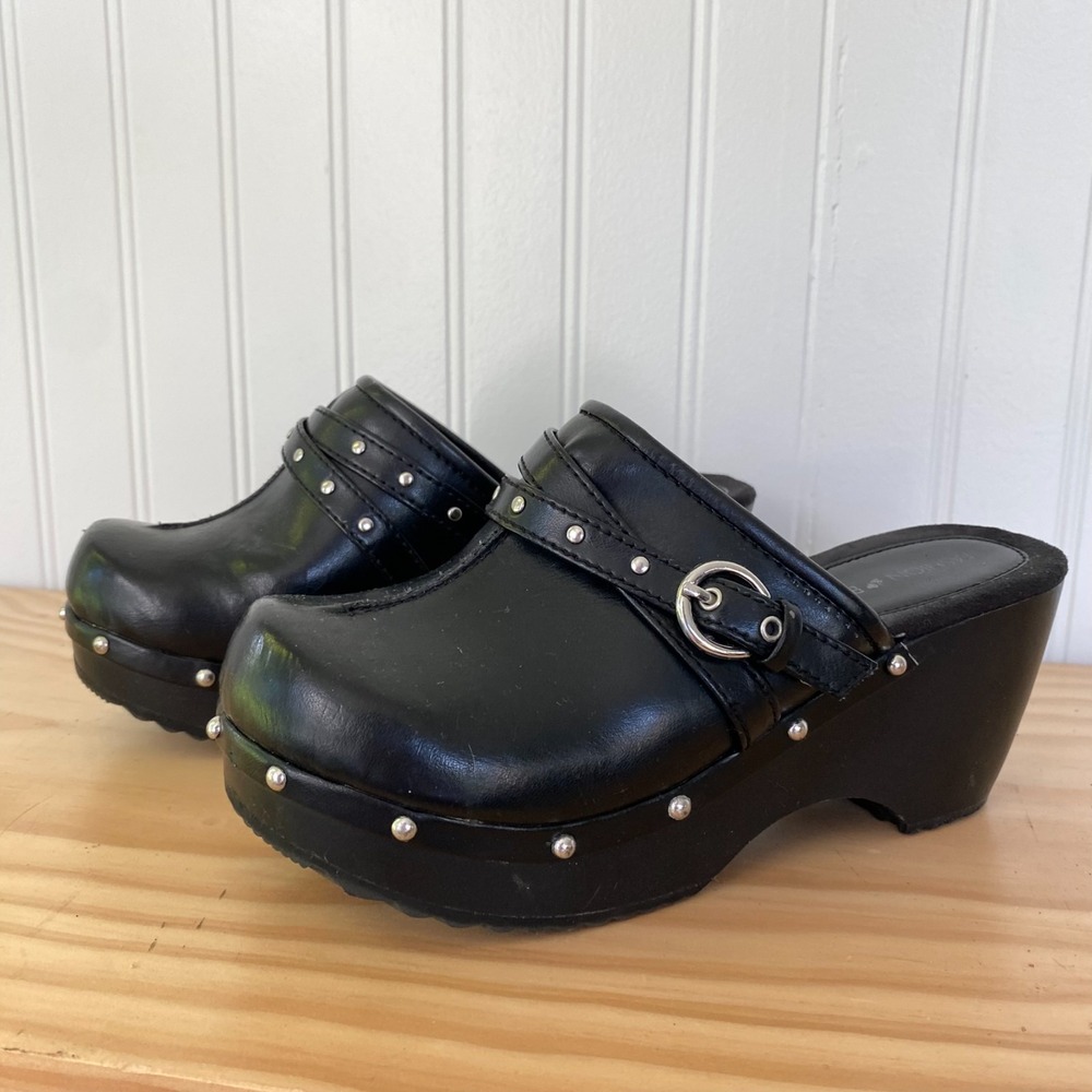 Y2K Fashion Bug Womens Studded Platform Blogs Size 7.5W Bratz Indie Sleaze - Picture 1 of 13